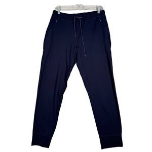 Club Monaco Pants Mens Small Navy Blue Jogger Casual Basic Athleisure Loungewear